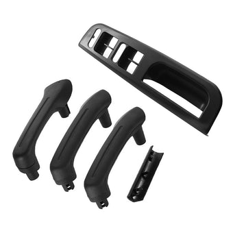 compare product RHD Door Switch Panel Grab Handle Cover Trim Set Suitable For VW Golf MK4 1998-2005
