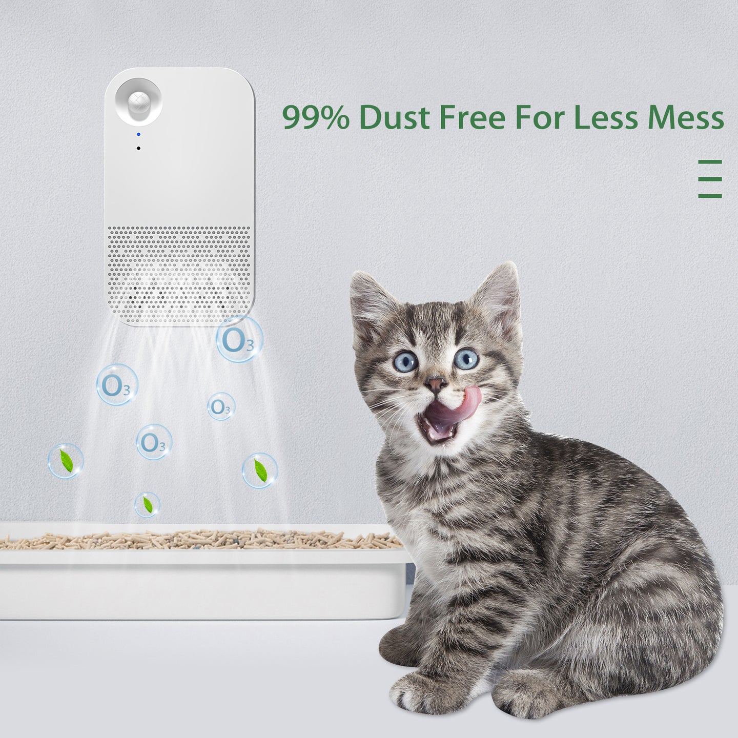 {{ Pet Cat Litter Box Deodorizer Odor Eliminator Remover Dust-Free Bathroom }} - Buy Car Parts Online at {{ Kaka Auto Parts }}.