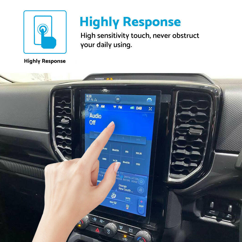 10.1in Car Screen Protector Tempered Glass Suitable For Ford Ranger XL XLS XLT