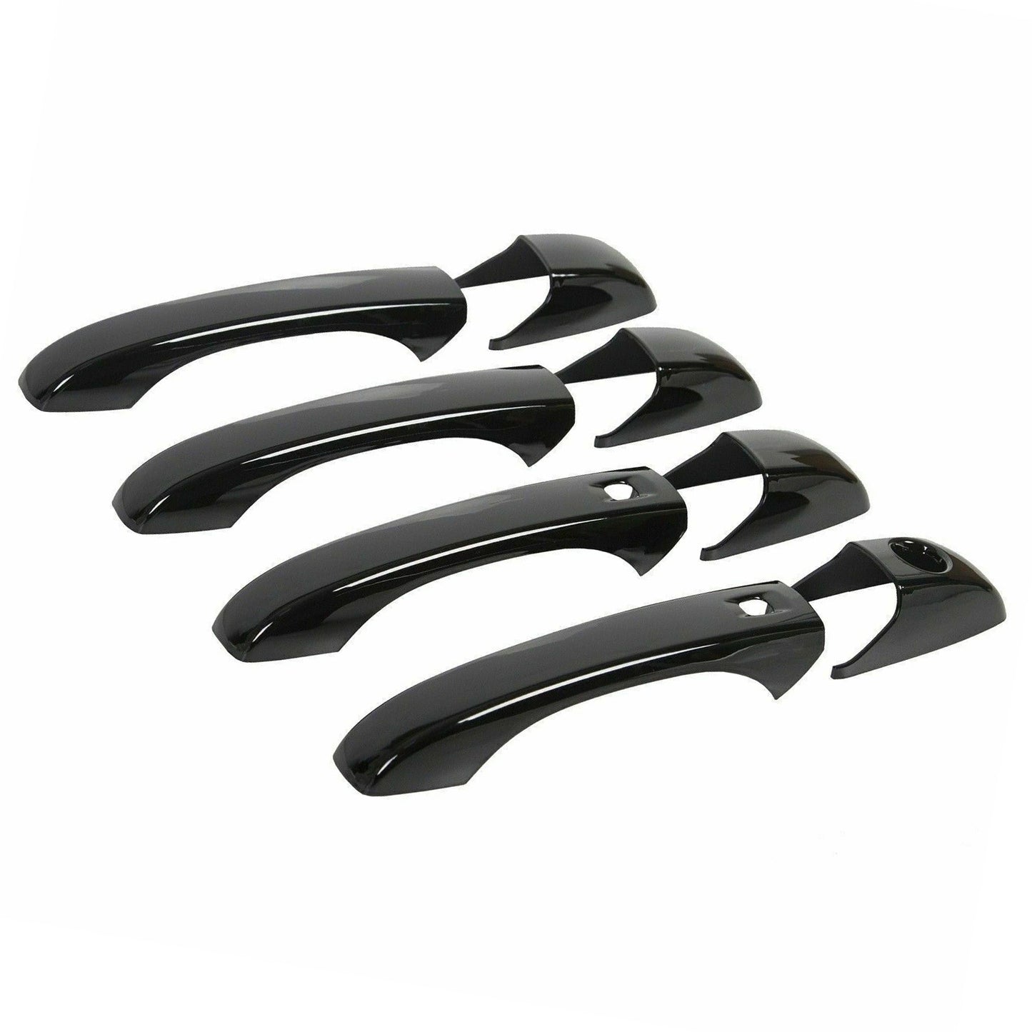 8x Exterior Door Handle Covers Trim Suitable For Jeep Grand Cherokee / Chrysler