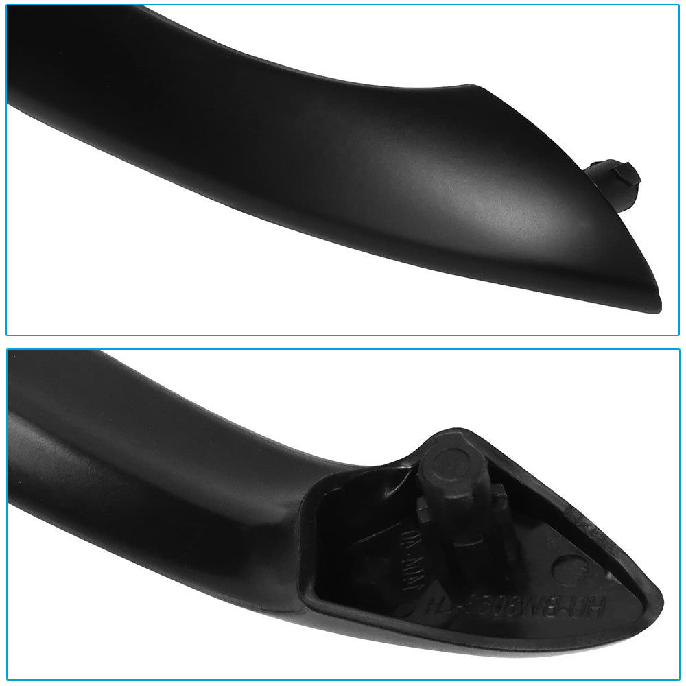 Pair Front Right & Left Outer Door Handles Dumb Black Suitable For BMW X5 E53 2000-2006
