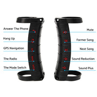 LED Wireless Bluetooth Car Steering Wheel Button Controller Suitable For Auto Stereo