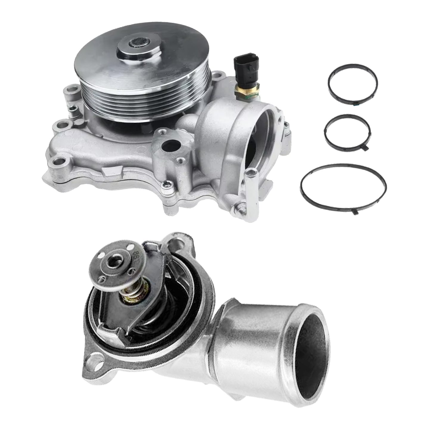 {{ Water Pump & Thermostat Suitable For Jeep Grand Cherokee WK 3.0 CRD Diesel 2013- }} - Buy Car Parts Online at {{ Kaka Auto Parts }}.