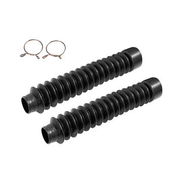 compare product Motorcycle Rubber Front Fork Dust Gaiters Boot Shock Absorber Cover Black Suitable For Motorbike