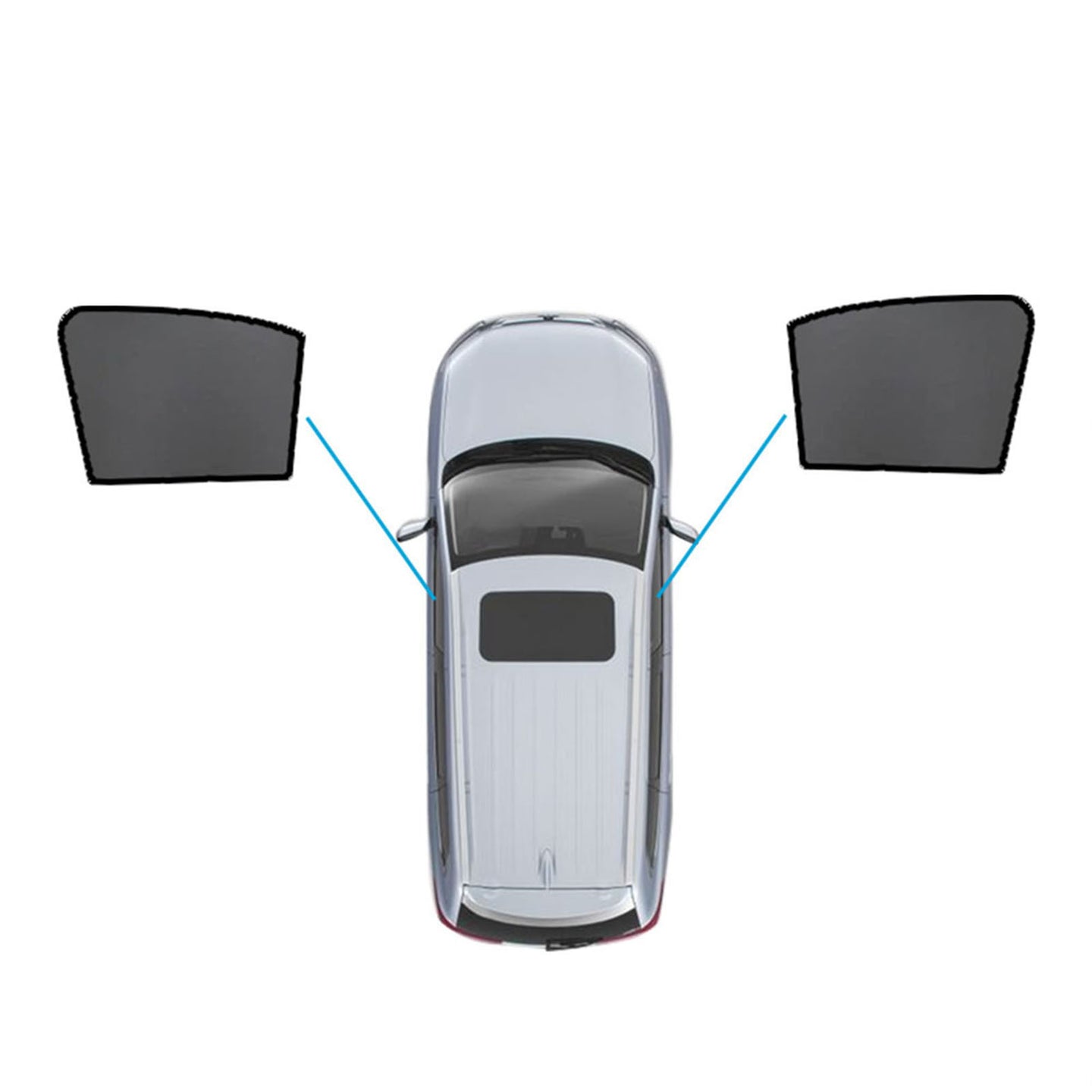 {{ Magnetic Sun Shades Suitable for Mercedes Benz GLB X247 20+  Windows Sun Blind }} - Buy Car Parts Online at {{ Kaka Auto Parts }}.