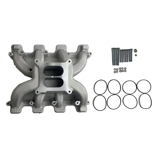 Inlet Intake Manifold Aluminum Suitable for GM Holden Gen III LS1 LS2 Engine EFI