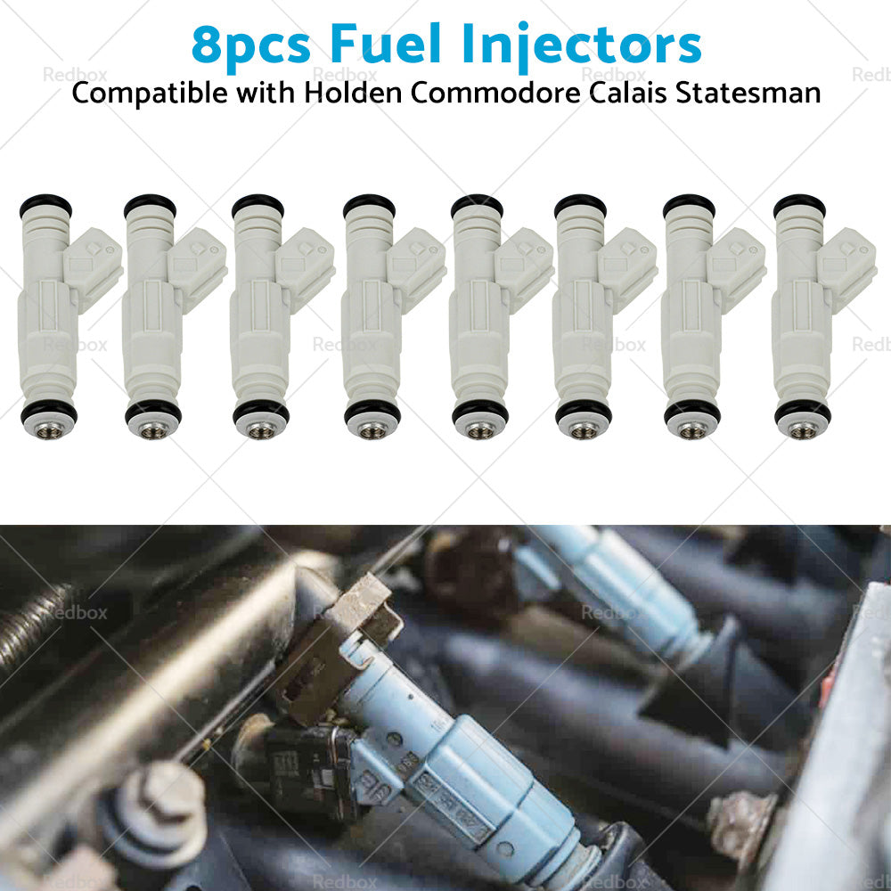 {{ 8x Fuel Injector Suitable For Holden Commodore VS VT VX VY 3. 8L V6 Calais 95-04 }} - Buy Car Parts Online at {{ Kaka Auto Parts }}.