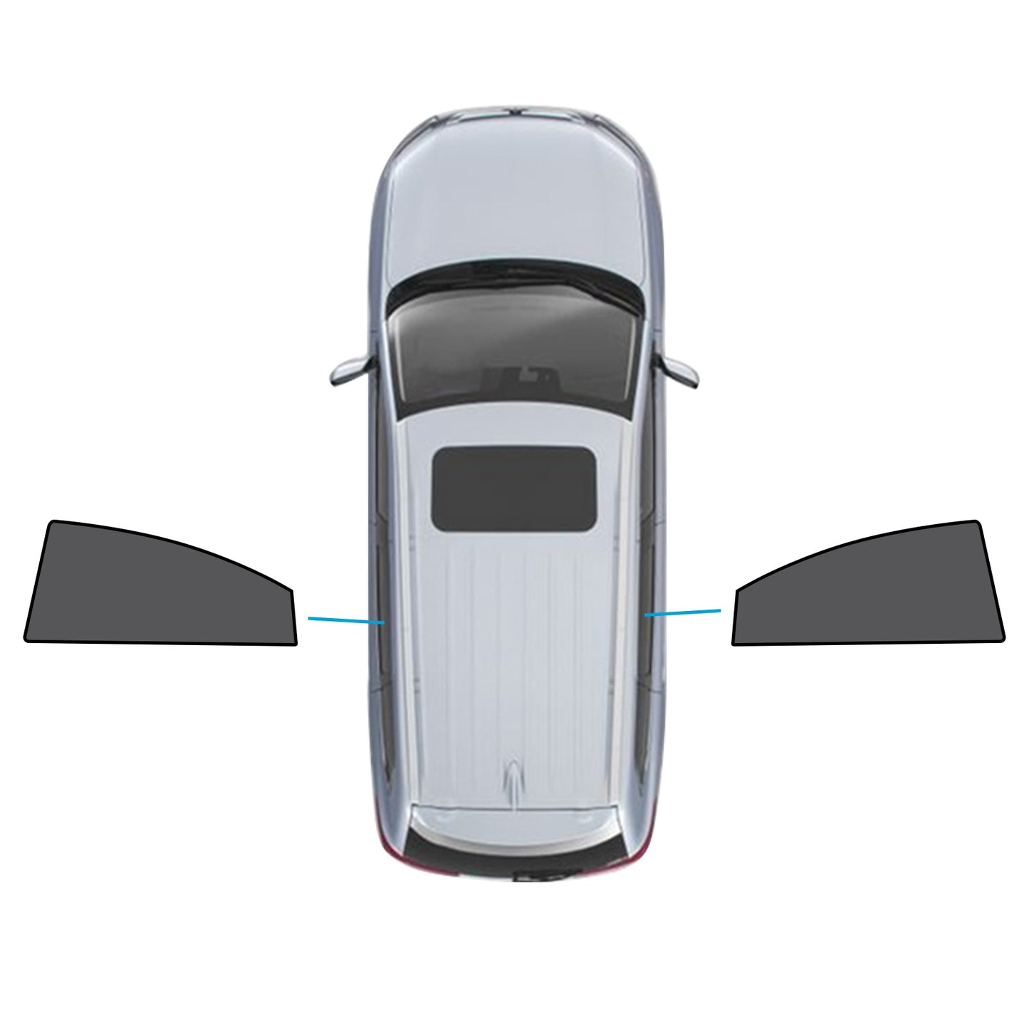 {{ 2x Car Rear Window Shades Suitable for Mazda 6 Liftback 2nd Gen GH 2007-2012 }} - Buy Car Parts Online at {{ Kaka Auto Parts }}.