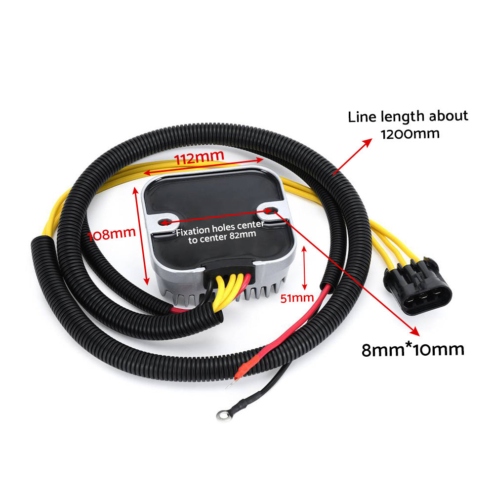 Voltage Rectifier Regulator Suitable For Polaris, Ref. 4014543 4015214 4015230 4014405