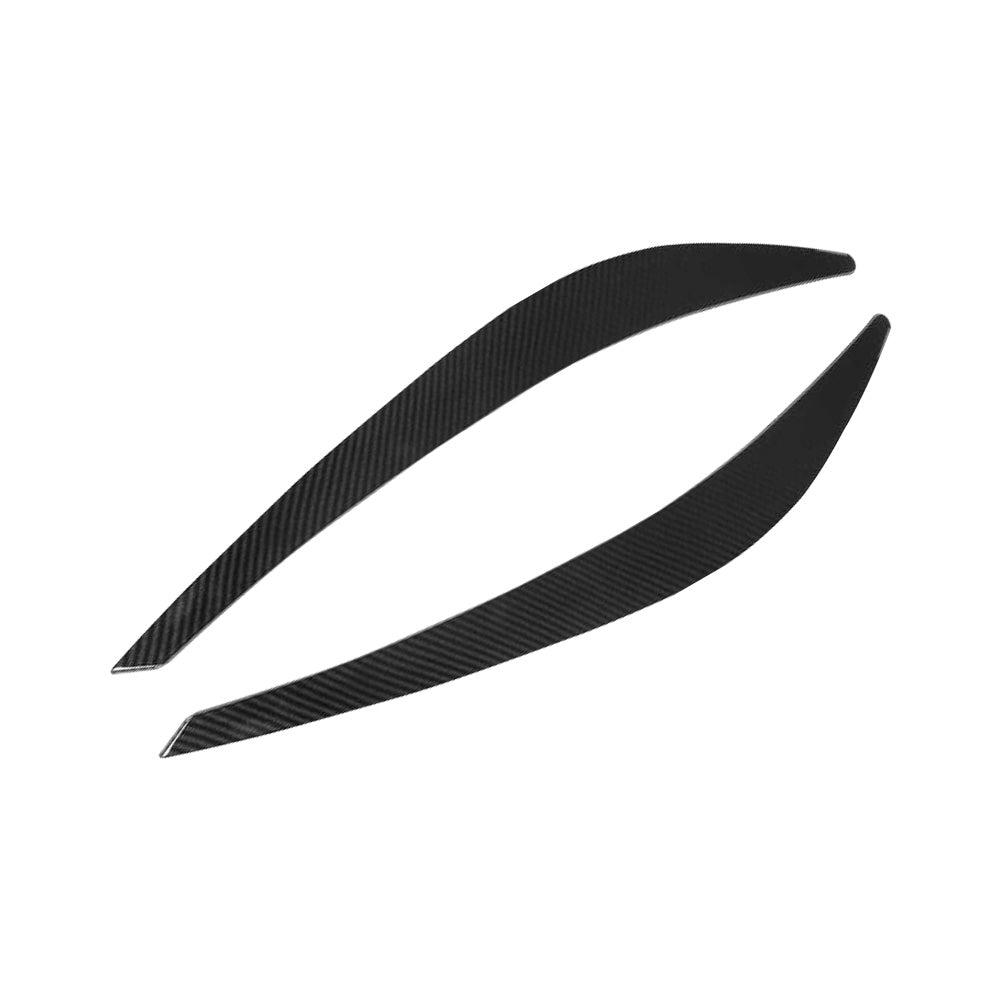 {{ Carbon Fiber Style Headlight Eyebrow Trims Covers for Holden Commodore VF SS SSV }} - Buy Car Parts Online at {{ Kaka Auto Parts }}.