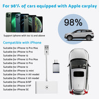 USB Wireless CarPlay Adapter Dongle Suitable For Apple iOS Car Navigation Player