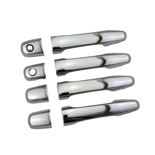 4x Chrome Door Handle Covers Suitable For Mitsubishi Triton MN ML 2006-2014