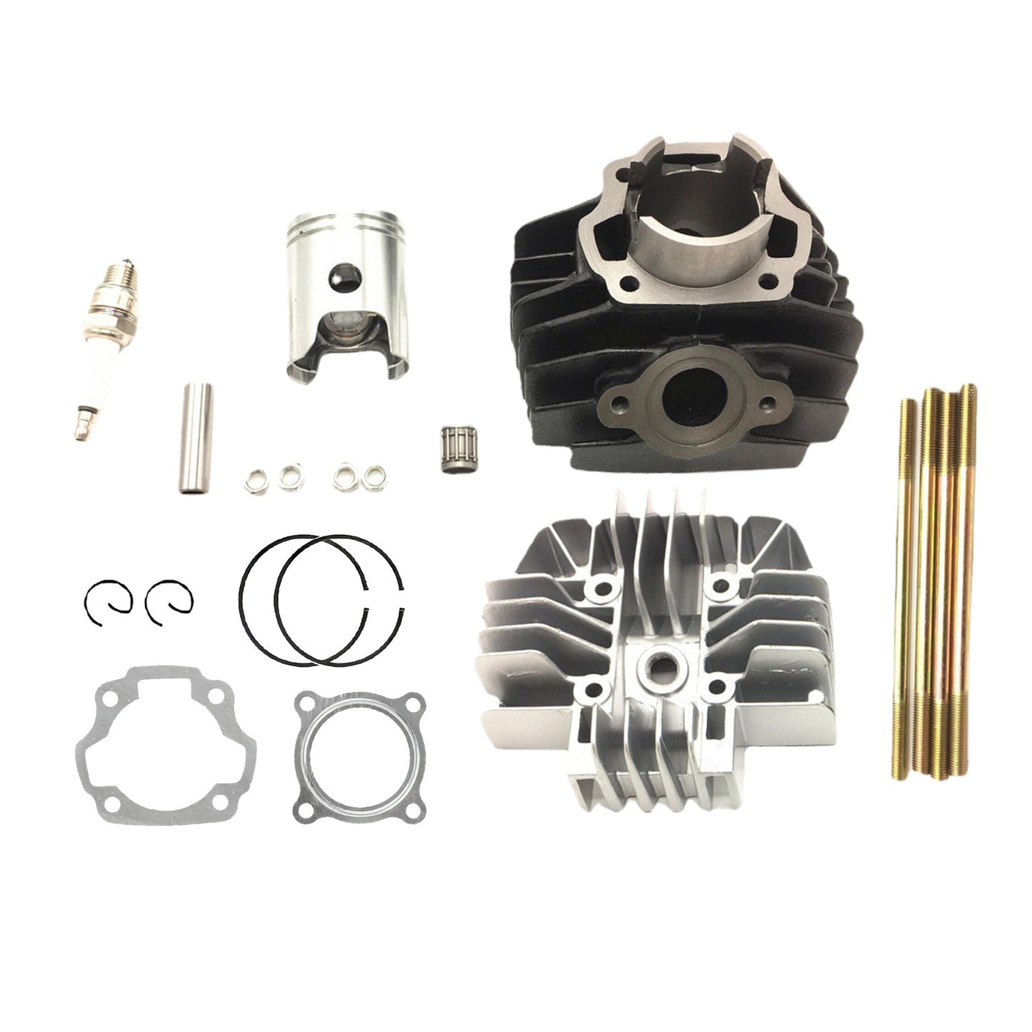 Top End Cylinder Rebuild Kit with Bore, Barrel & Piston Suitable For Yamaha Peewee 80 PW80 PY80