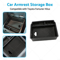 {{ Car Armrest Storage Center Console Tray Box Suitable For Toyota Fortuner Hilux }} - Buy Car Parts Online at {{ Kaka Auto Parts }}.