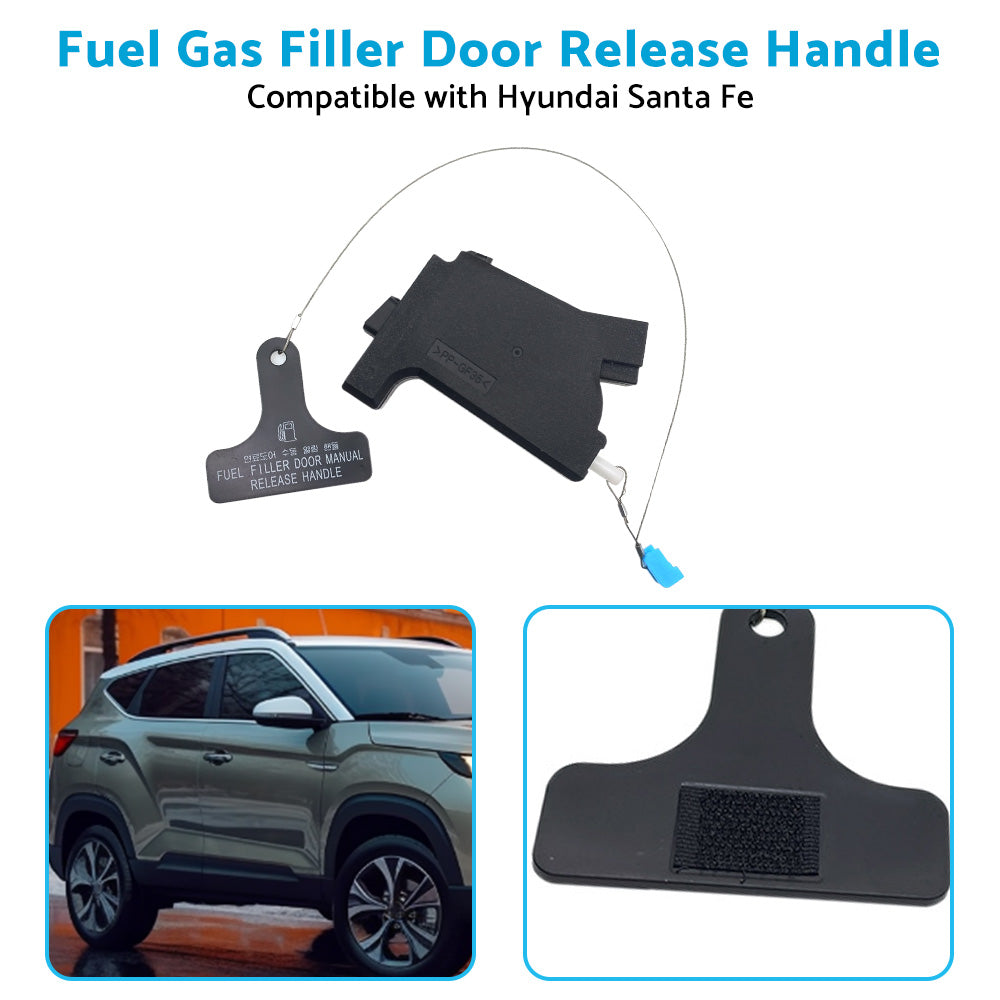 Fuel Gas Filler Door Release Handle Opener Suitable For Hyundai Santa Fe 2013-2018