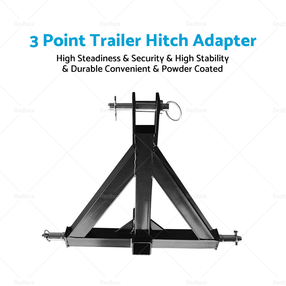 {{ Heavy Duty 3point 2 Receiver Trailer Hitch Cat. 1 Tractor Tow Hook Drawbar }} - Buy Car Parts Online at {{ Kaka Auto Parts }}.
