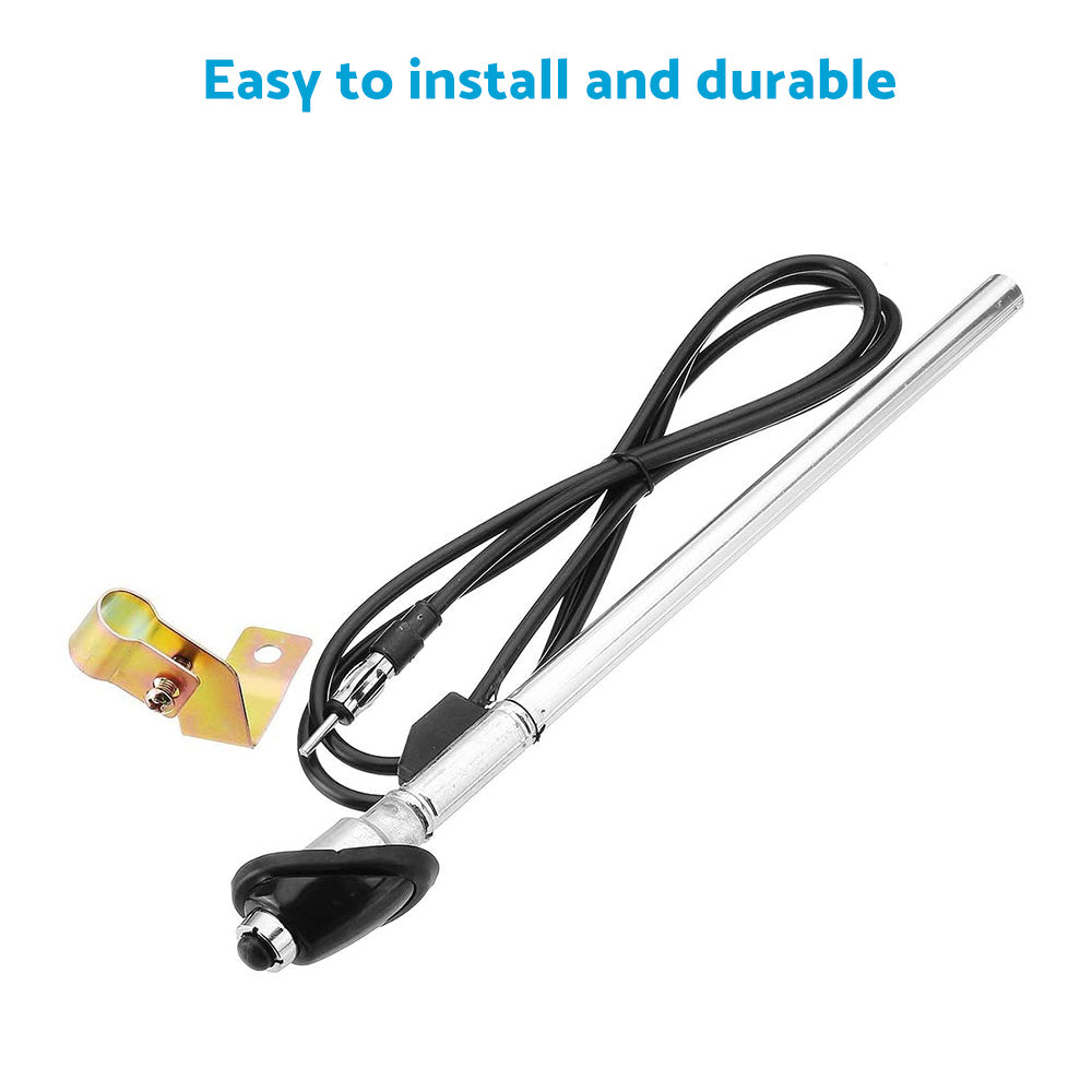 Power Signal Antenna Aerial Guard Mount Manual Push Down Suitable for Toyota Hilux 1989-1997