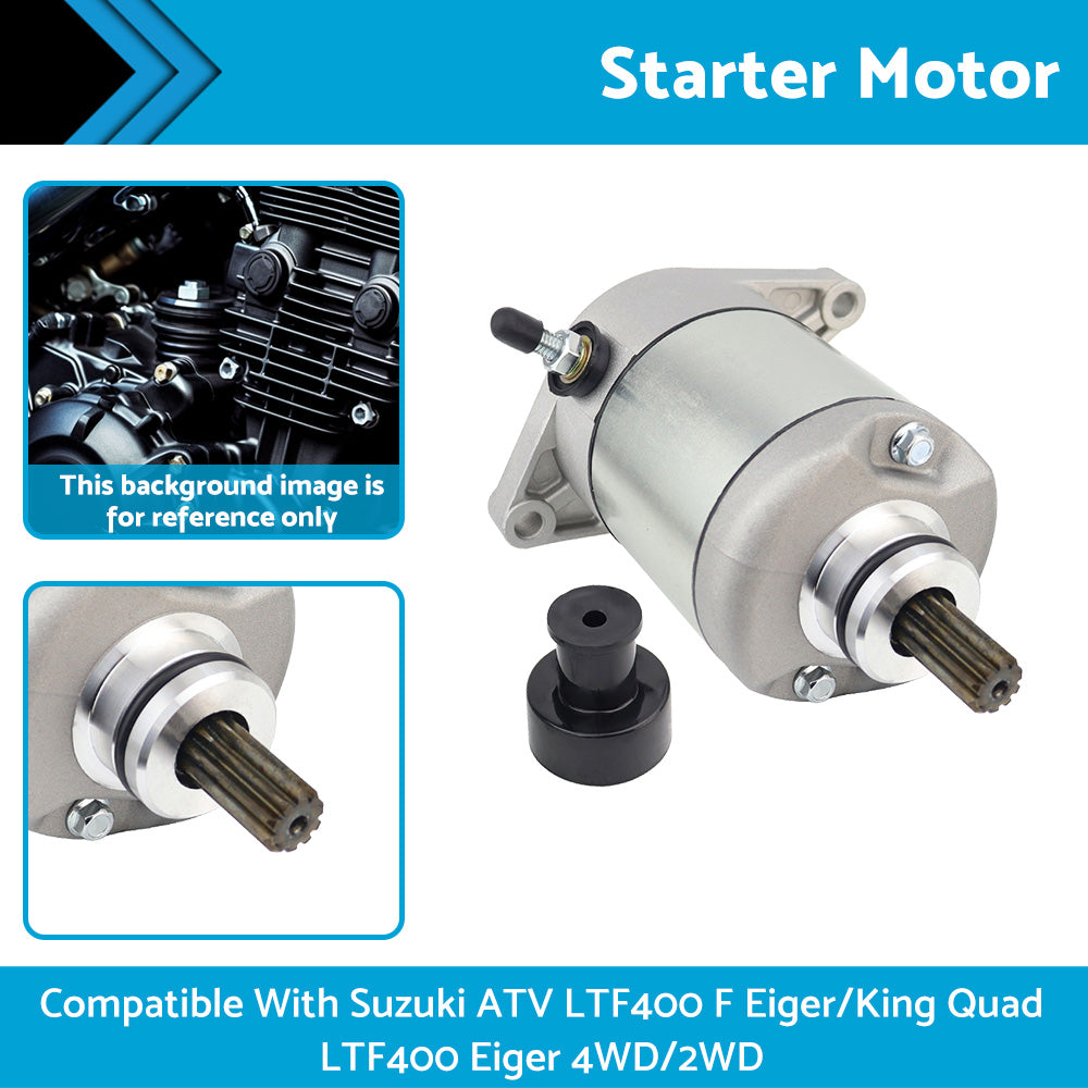 {{ Starter Motor Suitable For Suzuki ATV LTF400 F Eiger King Quad LTF400 Eiger }} - Buy Car Parts Online at {{ Kaka Auto Parts }}.