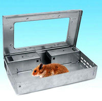 Multi Live Catch Mouse Humane Safe Self Catching Metal Trap Mice Reusable 1X