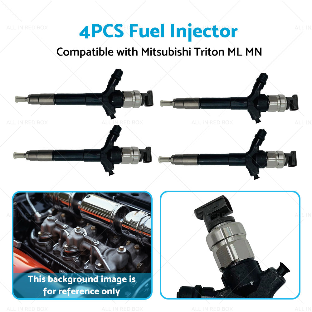 {{ 4PCS 095000-9560 Fuel injector Suitable for Mitsubishi Triton Challenger 08-15 }} - Buy Car Parts Online at {{ Kaka Auto Parts }}.