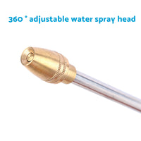 High Pressure Water Hose Nozzle Long Spray Nozzle Garden Hose Garden Car Wash
