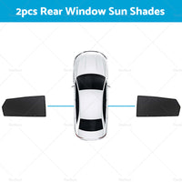 {{ 2PCS Rear Car Window Sun Shades Suitable For Hyundai Tucson 3rd Gen 2015-2021 }} - Buy Car Parts Online at {{ Kaka Auto Parts }}.