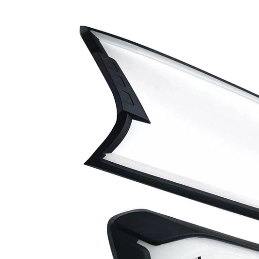 2x White Led Headlight Covers Suitable For Ford Ranger Wildtrak 2015-2020