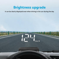 Universal Car Head Up Display GPS Speedometer Digital Speed Warning OBD2