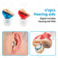 {{ Digital Invisible Hearing Aid MiNi CIC Small Sound Voice Amplifier Enhancer L R }} - Buy Car Parts Online at {{ Kaka Auto Parts }}.