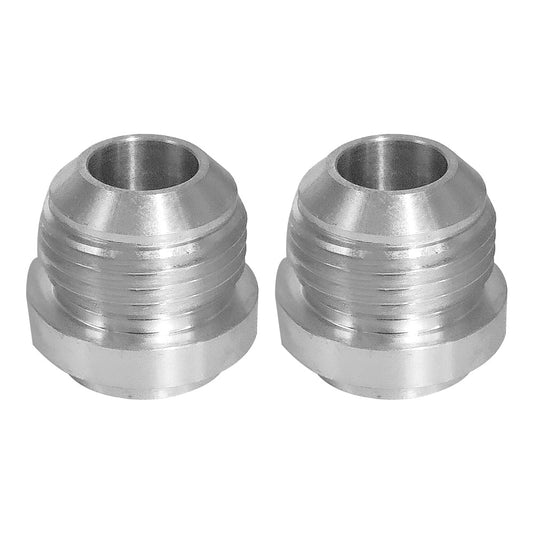 AN10 Male Aluminium Weld On JIC Bungs x 2 Fitting -10AN JXSS032-10-A