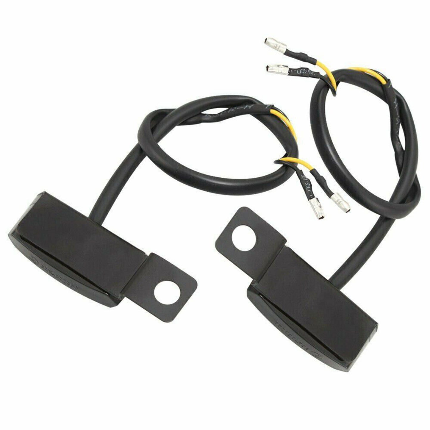 6x LED Mini Motorcycle Front Turn Signal Indicator Amber Light Suitable For Harley & Chopper