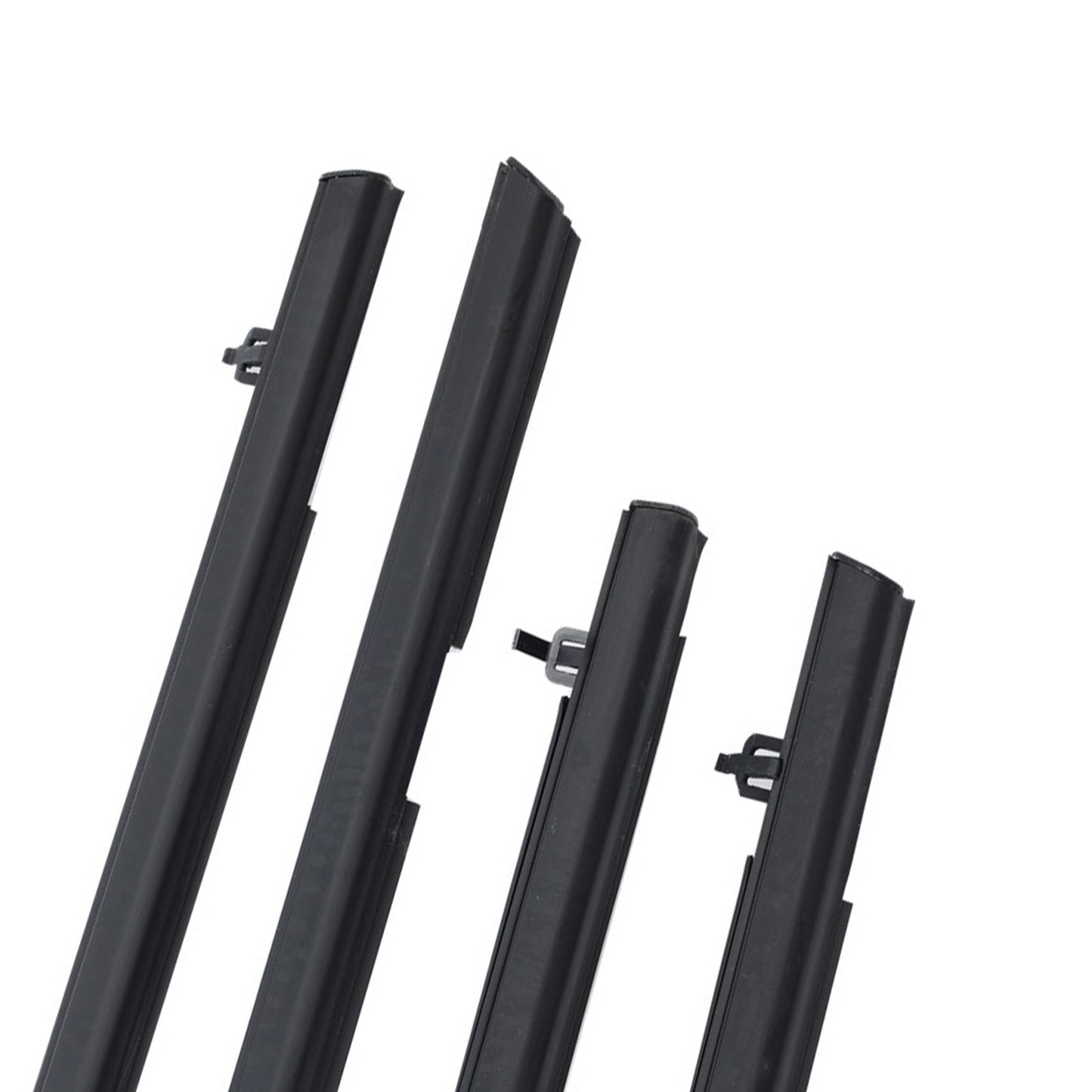 4x Window Door Belt Weather Strips Suitable For Honda Civic 2006-2011