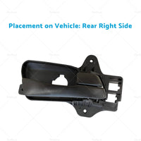 {{ 1 Pair Rear Inner Door Handle Suitable For Hyundai i30 FD 2007-2012 LEFT  RIGHT }} - Buy Car Parts Online at {{ Kaka Auto Parts }}.