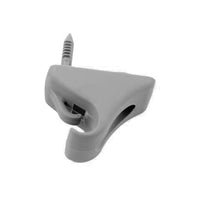 2x Sun Visor Clips Left & Right Side Suitable For Hyundai Getz 2002-2011 Grey 852351C300QS