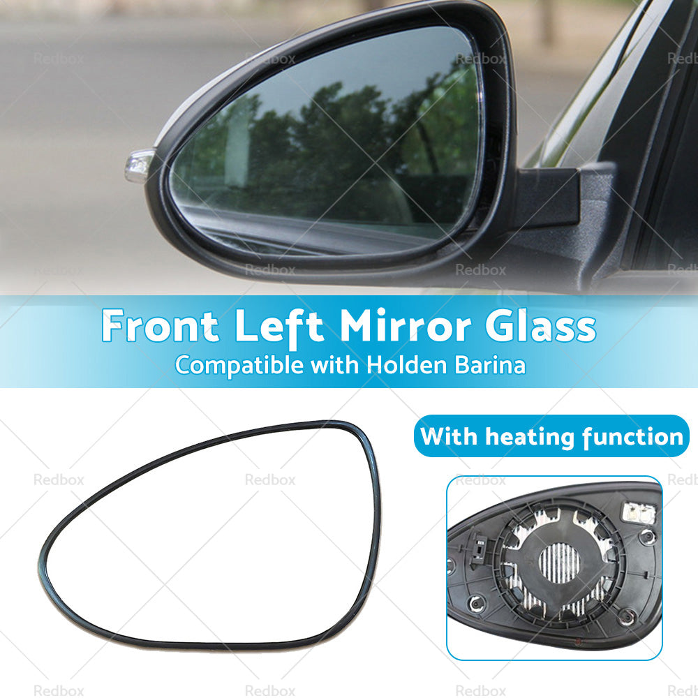 {{ Suitable for Holden Barina 2011-ONWARD Left Mirror Glass Heated Convex With Base }} - Buy Car Parts Online at {{ Kaka Auto Parts }}.