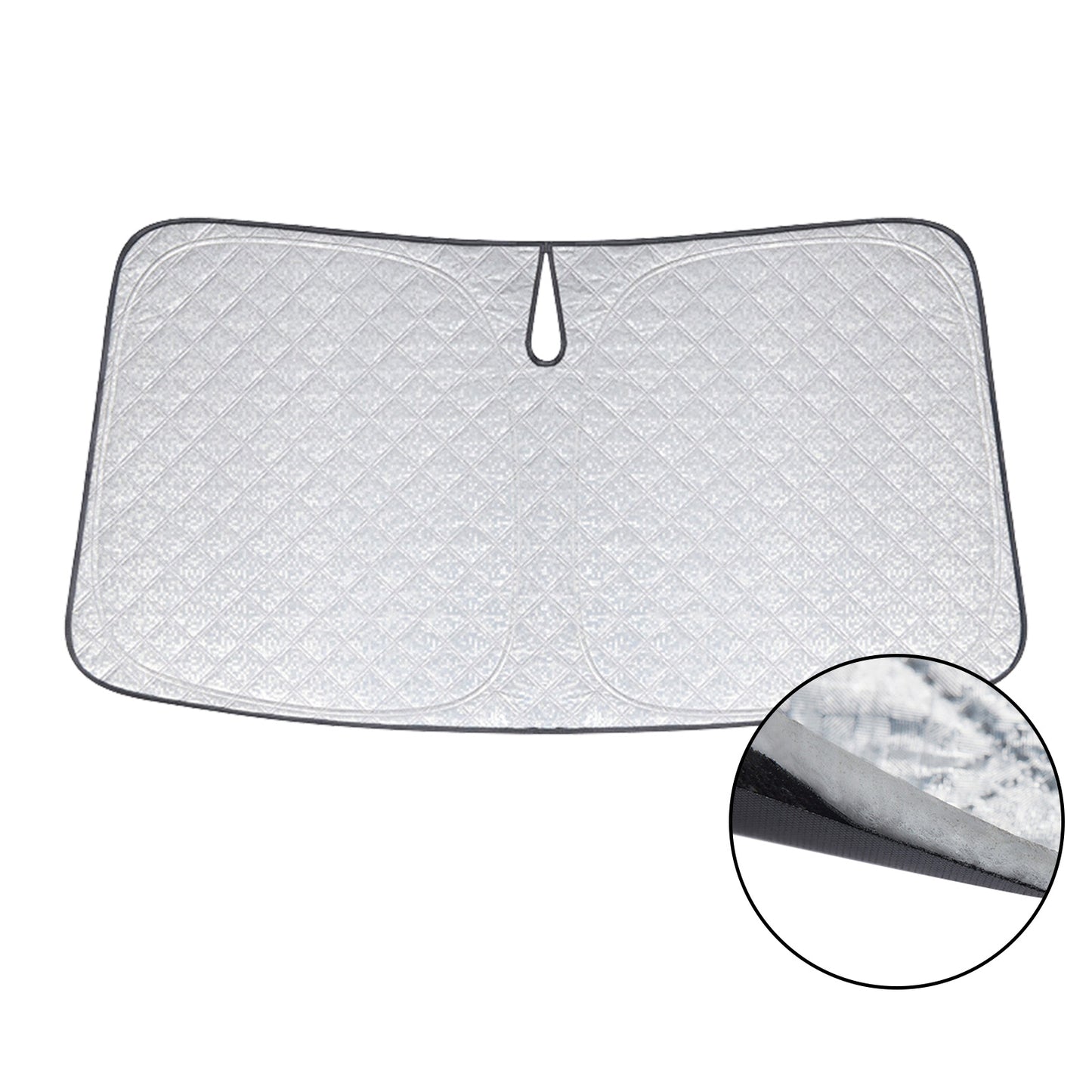 {{ 6 Layer WindScreen Sun Shade Suitable for Tesla Model Y 2020-2024 UV Protection }} - Buy Car Parts Online at {{ Kaka Auto Parts }}.