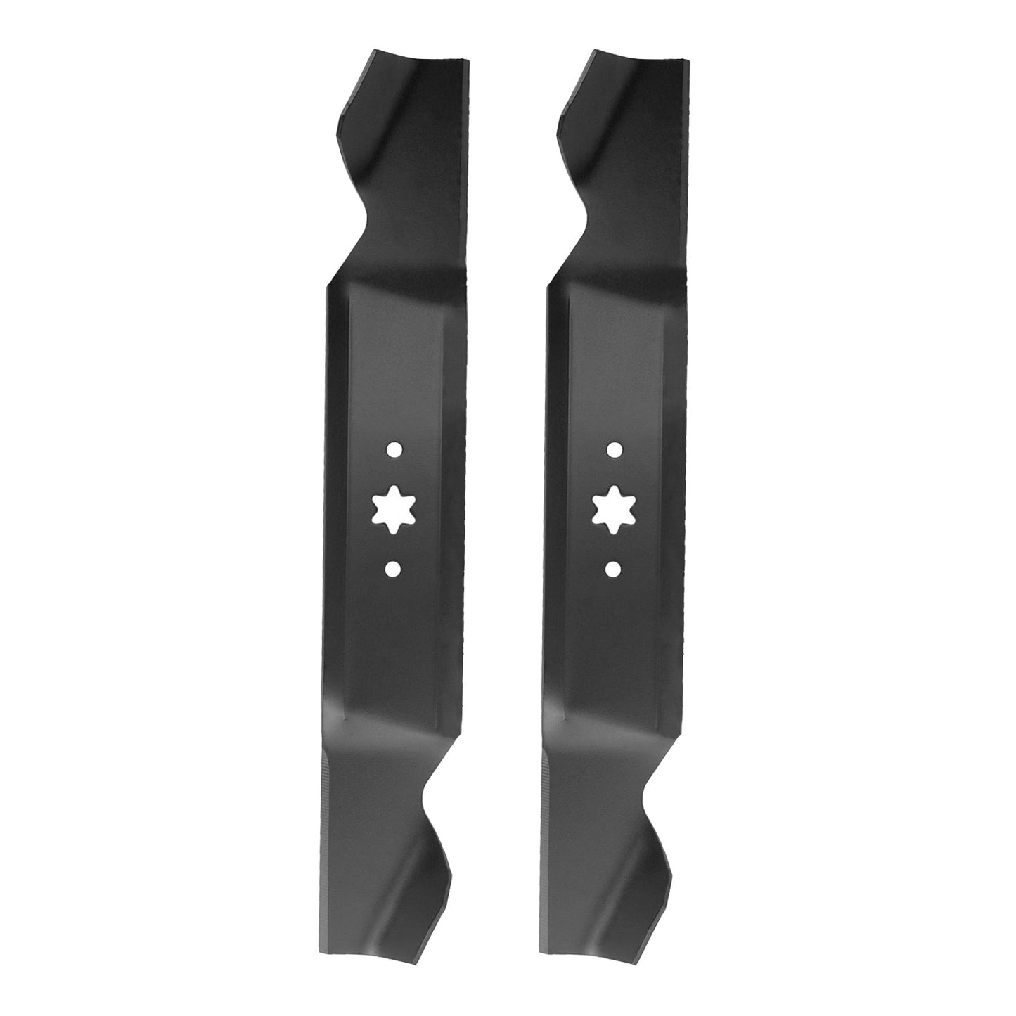 4x Blades Suitable for 38 inch  MTD Ride on Mowers 6 Point Centre Hole 742-0654