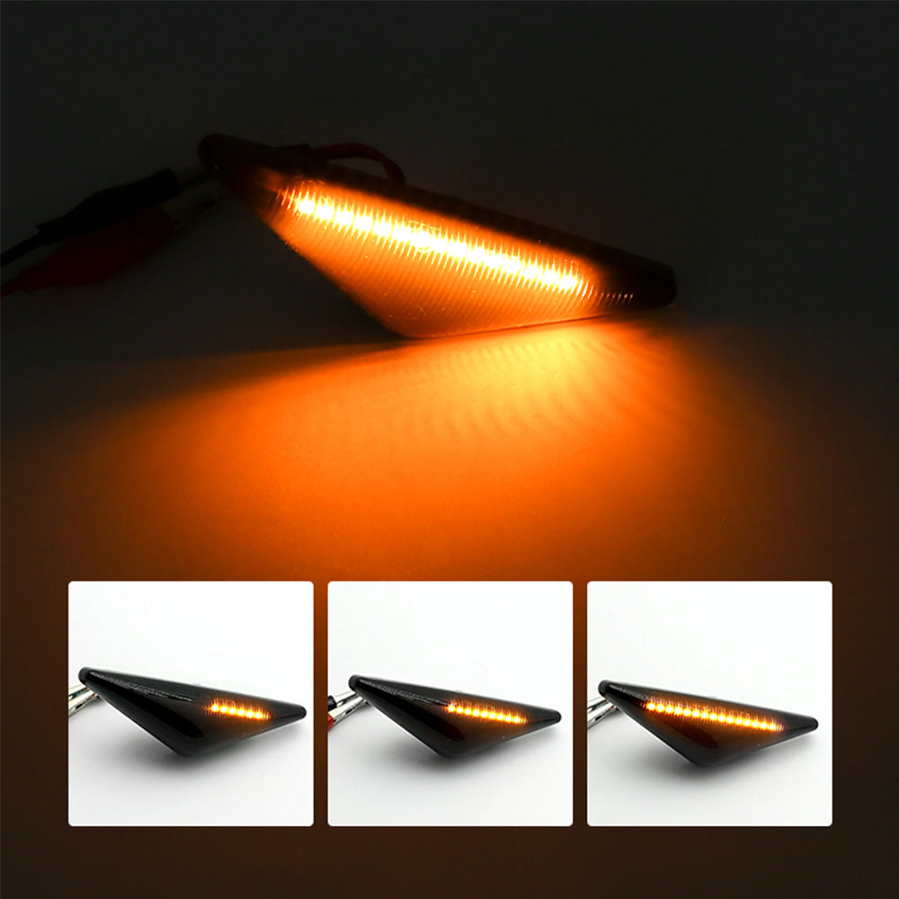 2x Side Indicator Guard LED Flasher Light Suitable For Ford Falcon XT XR6 XR8 FG 2008-2014