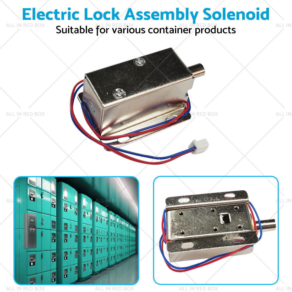 {{ Round Electronic Solenoid Latch Lock 12V 0. 6A Electric Release Assembly Catch }} - Buy Car Parts Online at {{ Kaka Auto Parts }}.