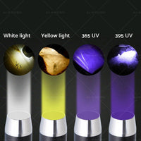 {{ Professional Gemstone Identification Light 4 in1 LED Flashlight Gemologist Tool }} - Buy Car Parts Online at {{ Kaka Auto Parts }}.