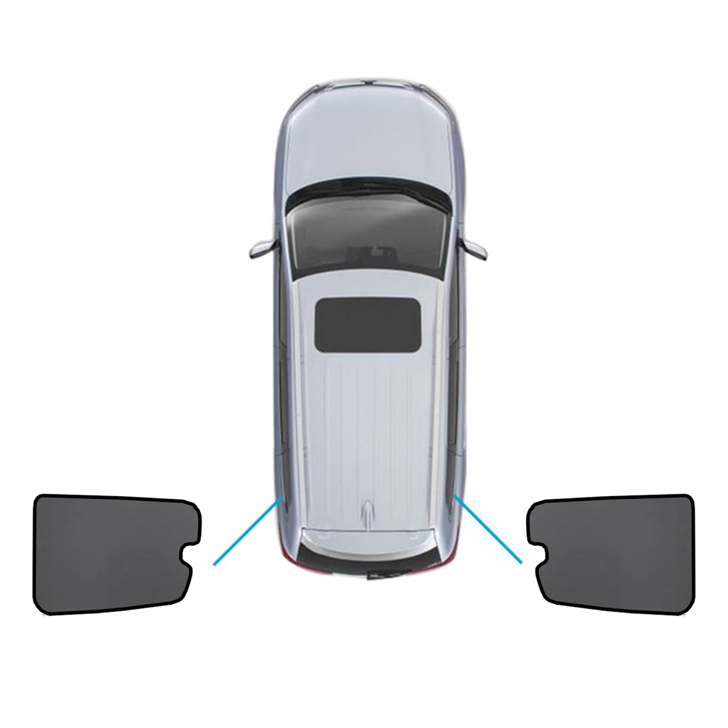 {{ Car Window Sun Protection Blinds Suitable For Mitsubishi Pajero 2006-2022 }} - Buy Car Parts Online at {{ Kaka Auto Parts }}.