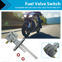 {{ Fuel Tap Switch Tank Petcock Suitable For 50cc 90cc 110cc 125cc Pit Dirt Bike }} - Buy Car Parts Online at {{ Kaka Auto Parts }}.