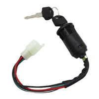 4-Wire Ignition Key Barrel Switch Suitable For 50cc / 110cc / 125cc / 250cc PIT Quad Dirt Bike & ATV