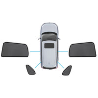 Car Window Magnetic Mesh Sun Blind Shades Suitable For Mitsubishi ASX 2010-2025