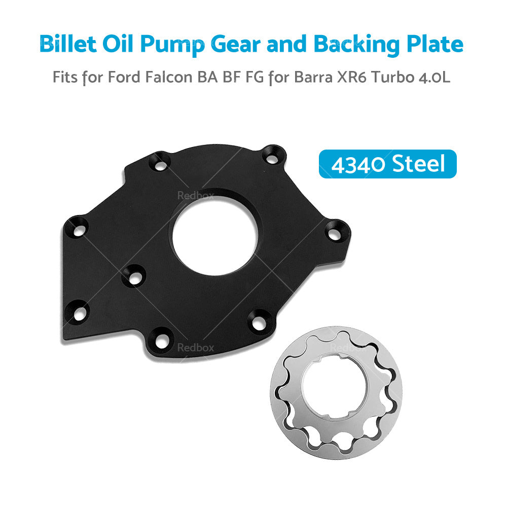 {{ Billet Oil Pump Gears and Backing Plate Fits for Falcon BA BF FG Barra XR6 Turbo }} - Buy Car Parts Online at {{ Kaka Auto Parts }}.