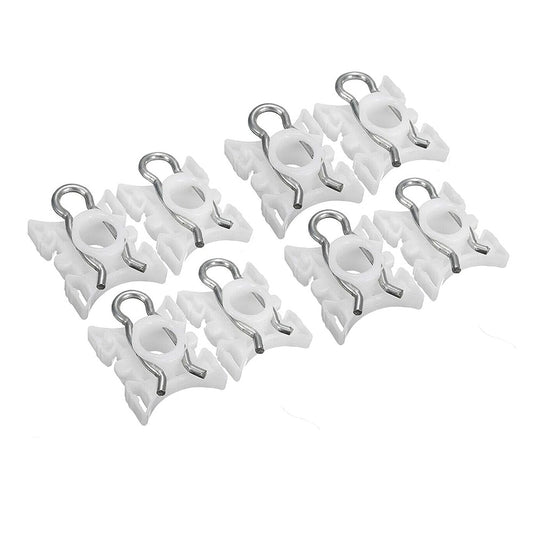 8x Window Regulator Slider Clip Bushes Suitable For BMW E32 / E34 / E36 / E85 / E92 / E93