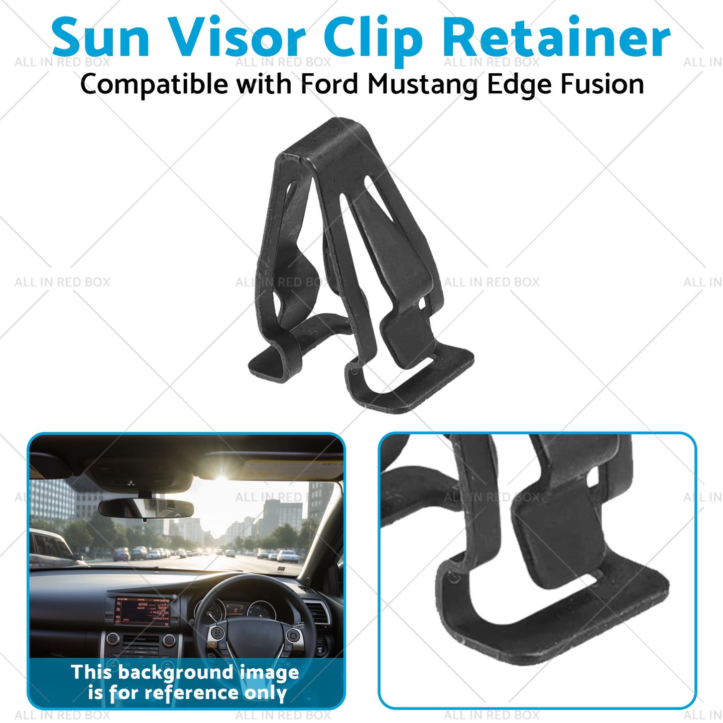 {{ DS7Z-9904132-A Sun Visor Clip Retainer Suitable for Ford Mustang Edge Fusion }} - Buy Car Parts Online at {{ Kaka Auto Parts }}.