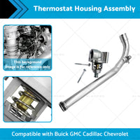 {{ Thermostat Housing Assembly Suitable for Buick GMC Cadillac Chevrolet 12673659 }} - Buy Car Parts Online at {{ Kaka Auto Parts }}.