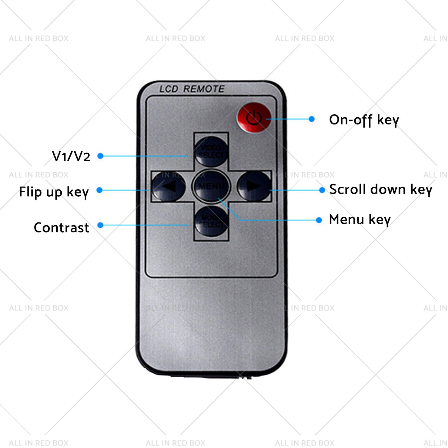 {{ 7 inch  Parking Rear View Monitor Mirror Screen Suitable for Truck Reversing Camera }} - Buy Car Parts Online at {{ Kaka Auto Parts }}.