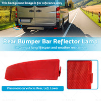 {{ LH Rear Bumper Bar Reflector Lamp Suitable For Mercedes Benz Sprinter 2006-2018 }} - Buy Car Parts Online at {{ Kaka Auto Parts }}.